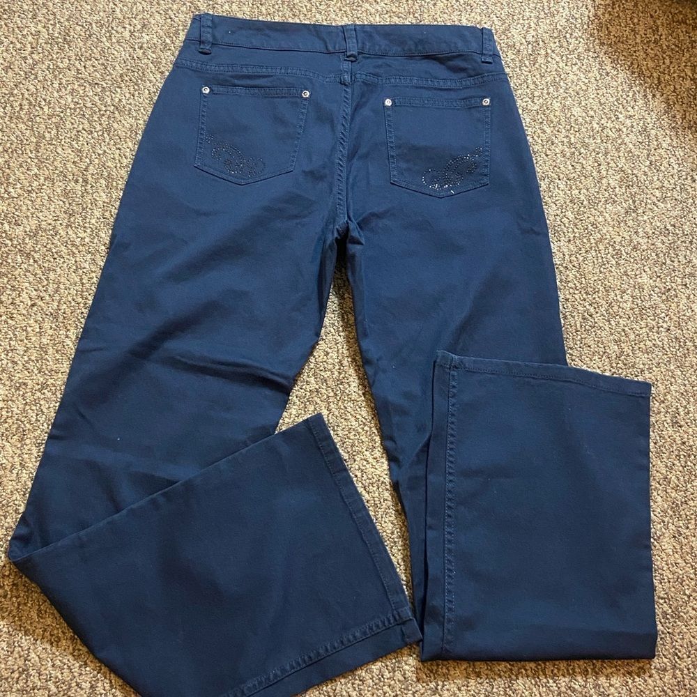 Niotto Essentials Women Pants Dark Blue Size 4 New Not Tag